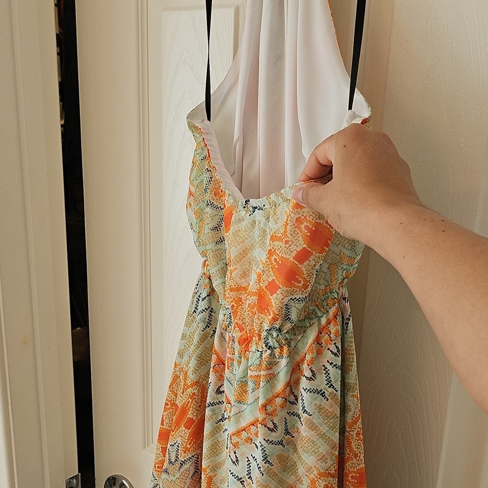 Bebe Multicolor Patterned Dress - Picture 4 of 4